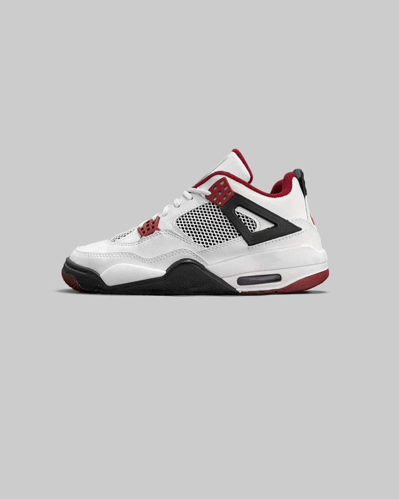 Air Jordan 4 Retro Branco/Vermelho