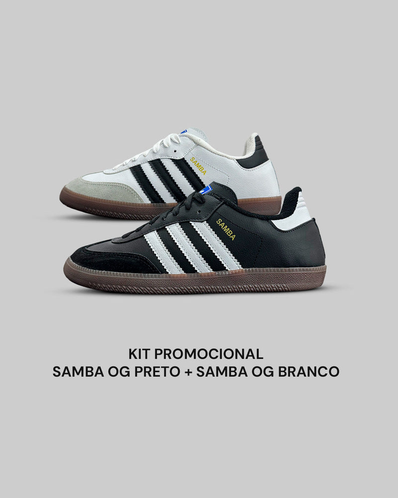 Kit Samba OG - Preto + Branco