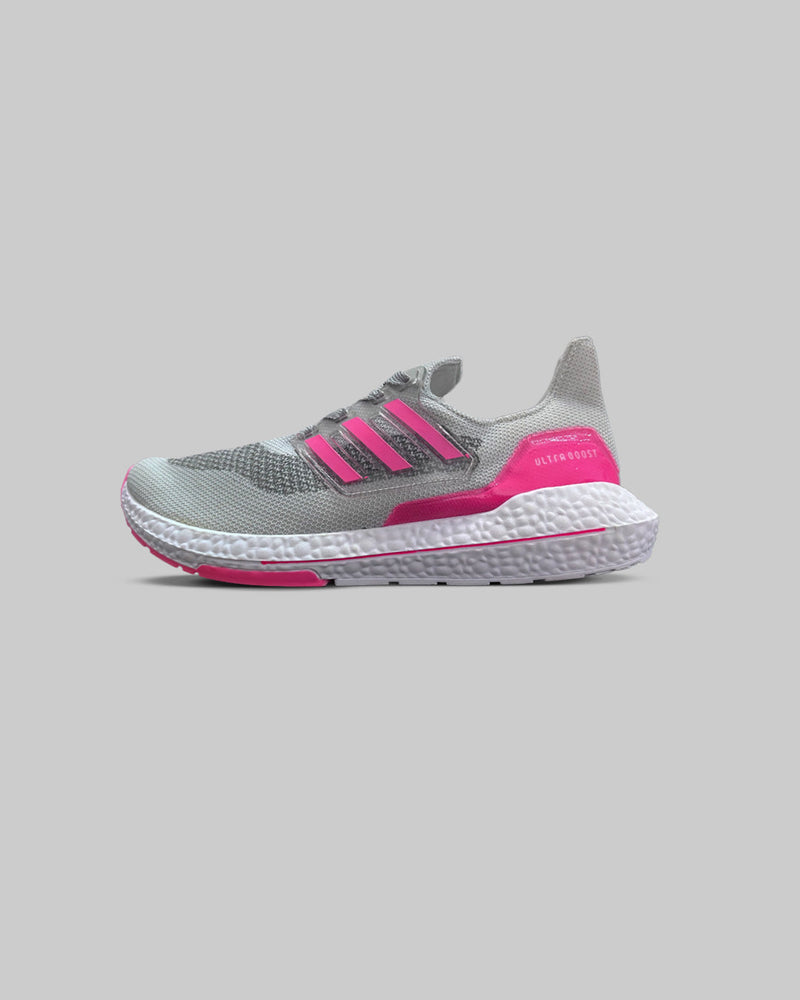 Ultra Boost 22 Feminino - Cinza/Rosa